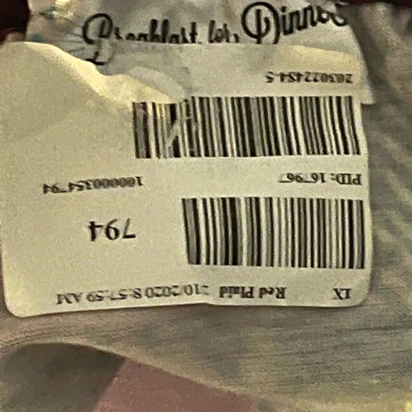 Womens ModCloth Red Plaid Breakfast For Dinner Pajama Shirt Dress XL NEW - Picture 6 of 8